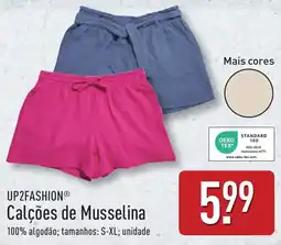 ALDI UP2FASHION Calções de Musselina promoção