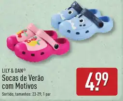 ALDI LILY & DAN Socas de Verão com Motivos promoção