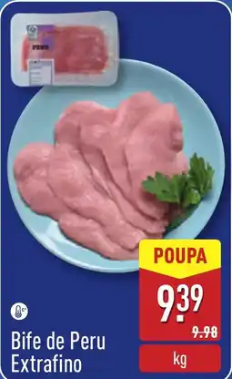 ALDI Bife de Peru Extrafino promoção