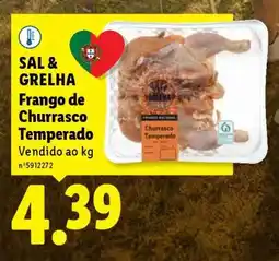 Lidl SAL & GRELHA Frango de Churrasco Temperado promoção
