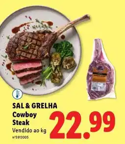 Lidl Cowboy Steak promoção