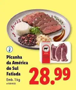 Lidl Picanha da América do Sul Fatiada promoção