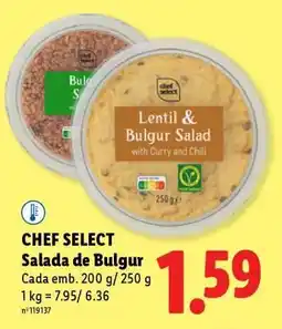 Lidl CHEF SELECT Salada de Bulgur promoção