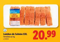 Lidl Lombos de Salmão XXL promoção