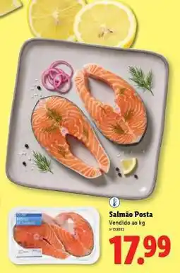 Lidl Salmão Posta promoção