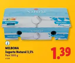 Lidl MILBONA promoção