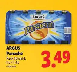 Lidl ARGUS Panaché promoção