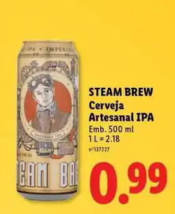 Lidl STEAM BREW promoção