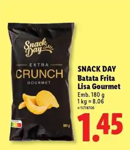 Lidl SNACK DAY Batata Frita Lisa Gourmet promoção