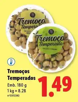 Lidl Tremoços Temperados promoção