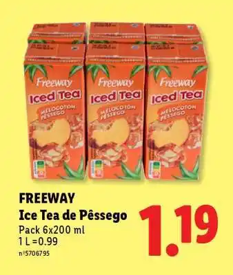 FREEWAY Ice Tea de Pêssego