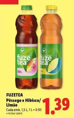 Lidl FUZETEA promoção