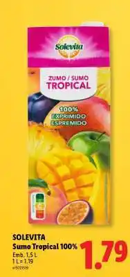 Lidl SOLEVITA promoção