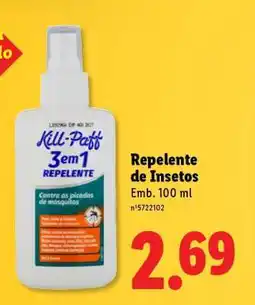 Lidl Repelente de Insetos promoção