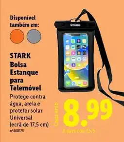 Lidl STARK Bolsa Estanque para Telemóvel promoção