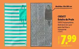 Lidl CRIVIT Esteira de Praia promoção