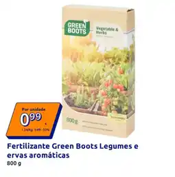 Action Fertilizante Green Boots Legumes e ervas aromáticas promoção