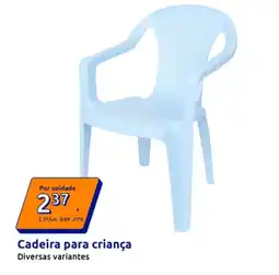 Action Cadeira para criança promoção