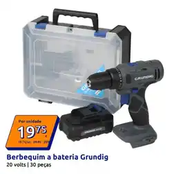Action Berbequim a bateria Grundig promoção