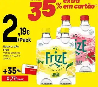 Intermarché Água c/gas Frize promoção