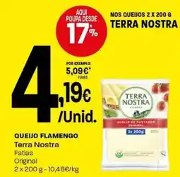 Intermarché Queijo flamengo Terra Nostra promoção