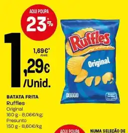 Intermarché Batata frita ruffles original promoção