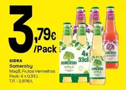 Intermarché Sidra somersby promoção