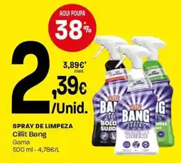 Intermarché Spray de limpeza cillit bang promoção
