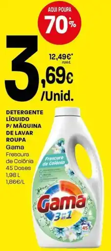 Intermarché Detergente líquido p/máquina de lavar roupa Gama promoção