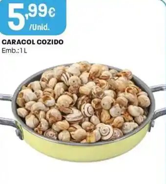Intermarché Caracol cozido promoção
