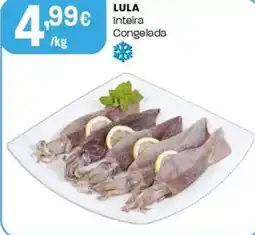 Intermarché Lula inteira congelada promoção