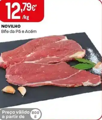 Intermarché Novilho Bife da Pá e Acēm promoção
