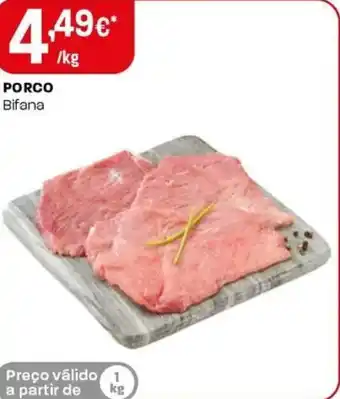 Intermarché Porco Bifana promoção