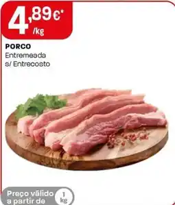 Intermarché Porco entremeada s/ entrecosto promoção