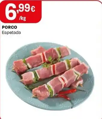 Intermarché Porco espetada promoção
