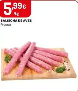 Intermarché Salsicha de aves fresca promoção