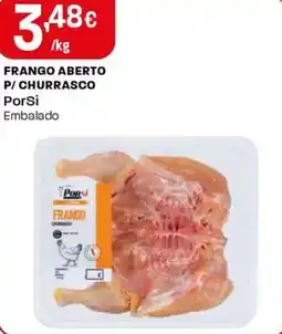Intermarché Frango aberto p/churrasco porsi promoção