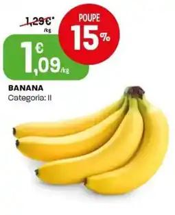 Intermarché Banana promoção