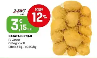 Intermarché Batata girsac promoção