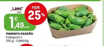 Intermarché Pimento padrão promoção