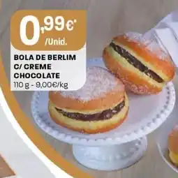 Intermarché Bola de berlim c/ creme chocolate promoção