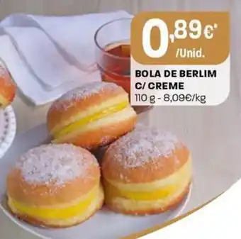 Intermarché Bola de berlim c/creme promoção