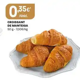 Intermarché Croissant de manteiga promoção