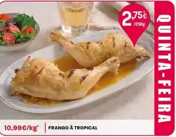 Intermarché Frango à tropical promoção