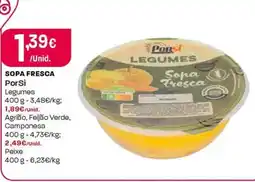 Intermarché Sopa fresca PorSi promoção