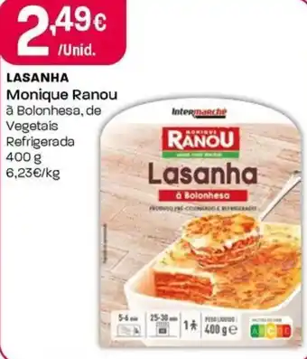 Intermarché Lasanha Monique Ranou promoção