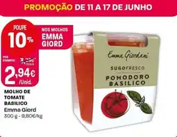 Intermarché Molho de tomate basilico emma giord promoção