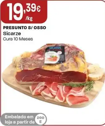 Intermarché Presunto s/ osso Sicarze promoção