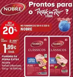 Intermarché Fiambre da perna extra Nobre promoção
