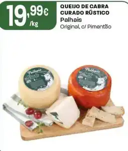 Intermarché Queijo de cabra curado rústico palhais promoção